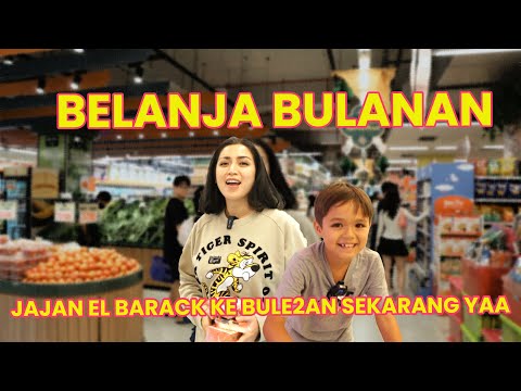 JEDAR DAN EL BARACK BIASANYA BELANJA INI UNTUK BULANAN.... SIAPA YANG LEBIH BANYAK MILIH ?