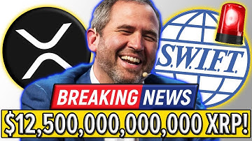 XRP JUST CONNECTED TO 13,000 BANKS & CONFIRMED SWIFT TAKEOVER!