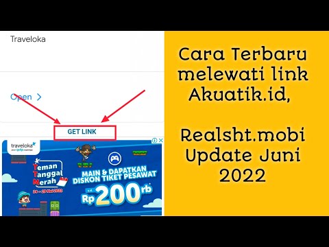 Cara Terbaru Tutorial Melewati Link Akuatik.id / Realsht.mobi Update Juni 2022 - Shortlink Terbaik