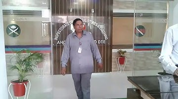 MicrotechBD Automatic Sliding Door Solution with Access Control Integration.