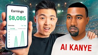 I Used AI To Rap Like Kanye West and Made $___ by Jensen Tung 75,942 views 11 months ago 8 minutes, 7 seconds