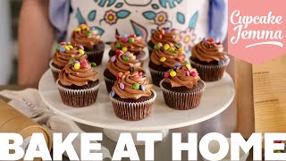 Bake At Home! | Chocolate Cupcakes | Cupcake Jemma