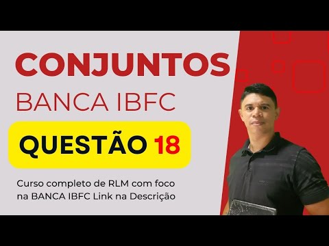 ? Matemática BANCA #IBFC ? Conjuntos ? Questão 18♟️ Matemática para #concursos