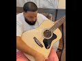 Deejay Khalid - Gets Signature guitar from Bob Marley 💯🇯🇲🔥
