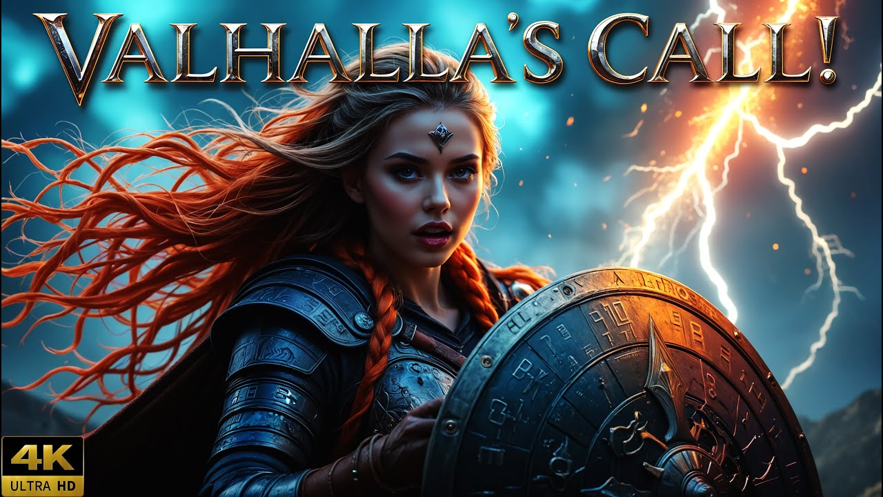 Valhalla's Call | Epic Shieldmaiden Viking Metal | 4K Music Video