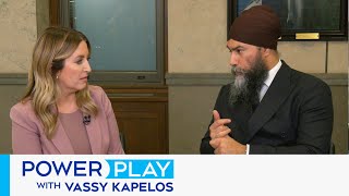 Singh won't say whether NDP will support Liberal budget | Power Play with Vassy Kapelos