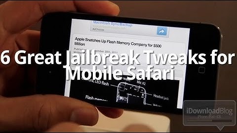 6 Great Jailbreak Tweaks for Mobile Safari