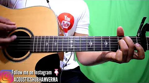 Tum mere ho - hate story 4 - jubin nautiyal - easy guitar chord lesson, beginner guitar tutorial