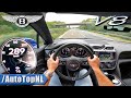 2021 bentley bentayga v8 top speed on autobahn no speed limit by autotopnl