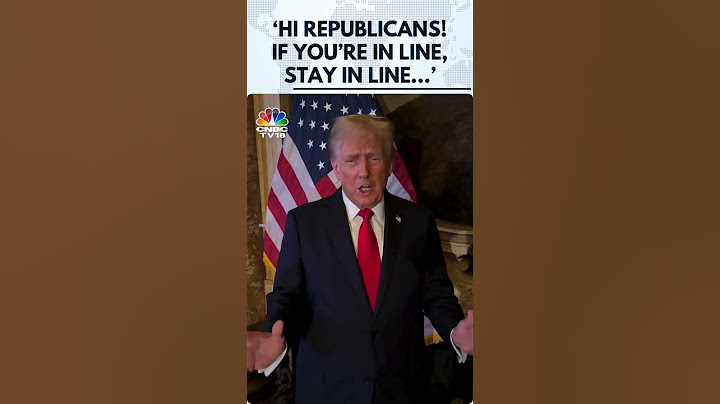 U.S. Presidential Election 2024: Donald Trump Posts Video Message, Says 'Stay In Line' | N18G