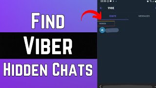 How to Find Hidden Chats on Viber? Show Hidden Viber Chat | Viber Secret Conversation (2023) screenshot 5