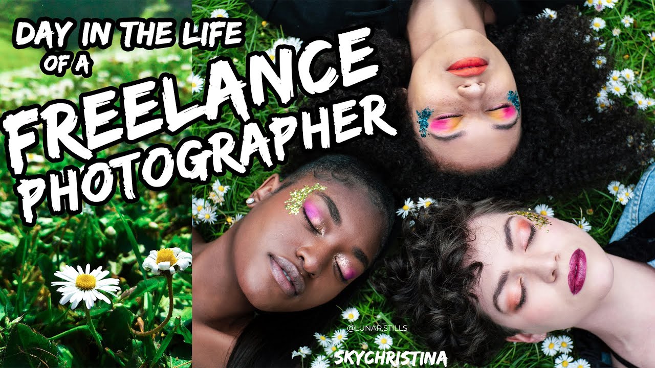 Day In The Life Of A FREELANCE PHOTOGRAPHER Vlog (bts) | SKY CHRISTINA
