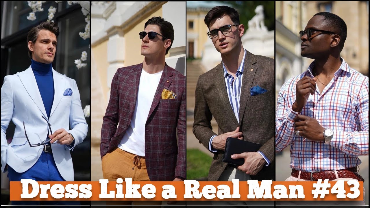 Dress Like A Real Man | Street Style in Milan #43 - YouTube