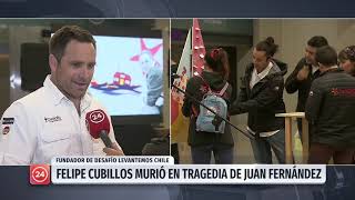 Frases recordarán legado de Felipe Cubillos en el Metro | 24 Horas TVN Chile