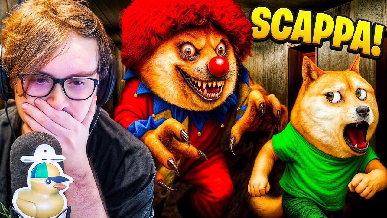 NON ENTRARE NELL'HOTEL DEI CLOWN ALLE 3 DI NOTTE! (DogeStory Reaction)