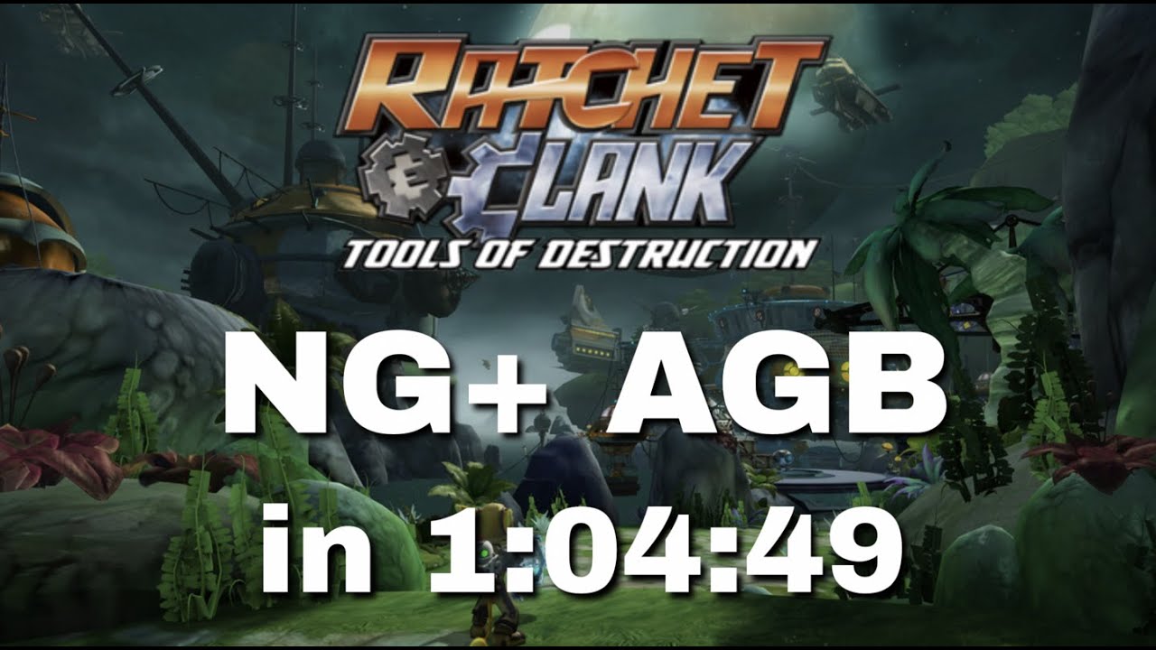 Ratchet and Clank Tools of Destruction NG+ All Gold Bolts in 10449