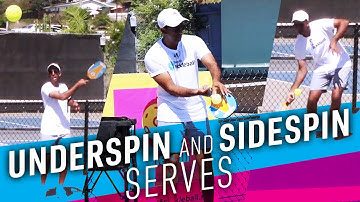 Master the Underspin and Sidespin Serves in Pickleball