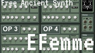 Free Ancient Synth - EFemme by Synth School (No Talking)
