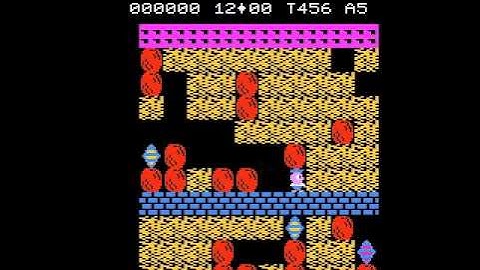 Boulder Dash (Japan) - Super Cassette Vision