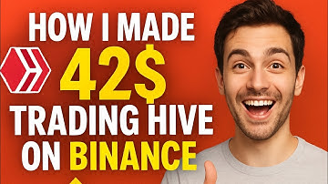 JUST MADE SOME DOLLARS TRADING HIVE ON BINANCE.