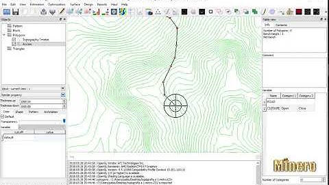 Minero Suite® Add Road to Topo