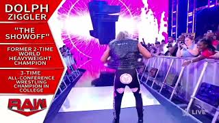 WWE Raw 8/22/22 - Dolph Ziggler Entrance