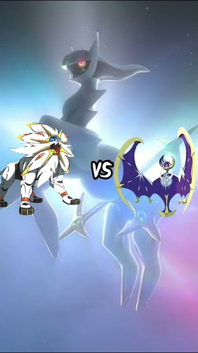 ☀️Solgaleo vs 🌙Lunala | #PokeMania | #pokemonshorts