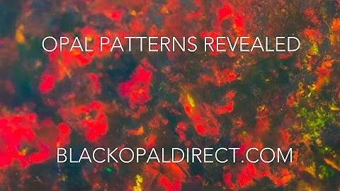 OPAL PATTERNS UNVEILED BY BLACK OPAL DIRECT
