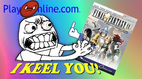 WORST Strategy Guide EVER: Final Fantasy IX (PlayOnline.com)