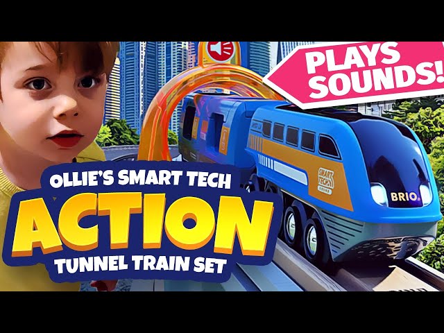 Smart Tech Engine Track Set with 3 Action Tunnels