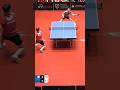 탑스핀이~사이드라인을 뚫고 나가네 !  #tabletennis