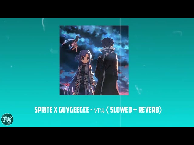 SPRITE x GUYGEEGEE - ทน ⟨ slowed + reverb⟩ class=