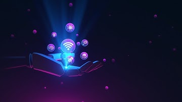 5G and 6G Technology Background 4K Loop Video | No Copyright Motion Background Loop Video