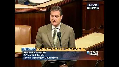 Congressman Mike Turner One Minute Floor Speech on Sequestration Effects on Business