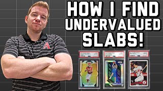MY PROCESS OF HOW I FIND CHEAP/UNDERVALUED GRADED SPORTS CARDS! || SPORTS CARD INVESTING