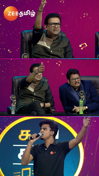 Saregamapa Seniors Season 4 | Mega Audition | Sat & Sun 7PM | Zee Tamil #shorts #ytshorts