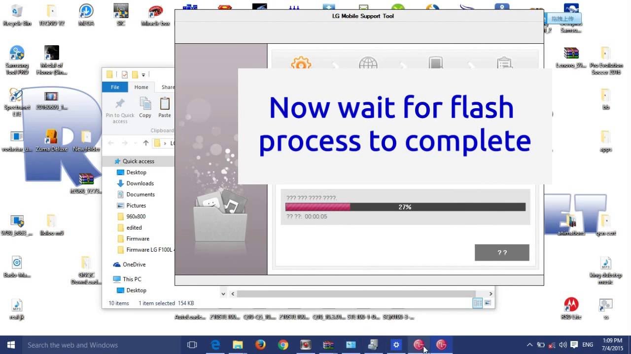 Lg flash tool windows 10