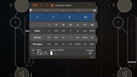 ChordBud 2 AUv3 POC Demo - With other Bud Apps