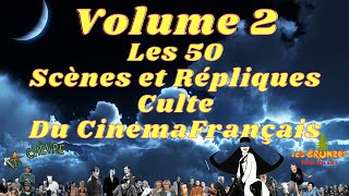 Les 50 Scènes Culte Répliques Culte du Cinéma Français 2 - Gabin Belmondo Funès Serrault Blier Delon
