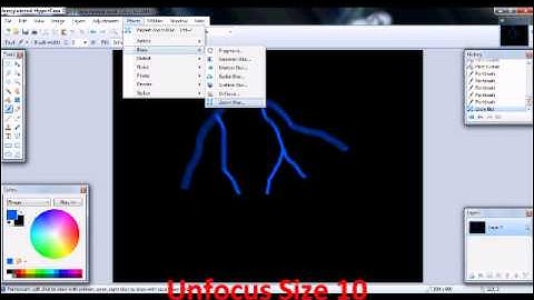 Create Lightning With Paint.net