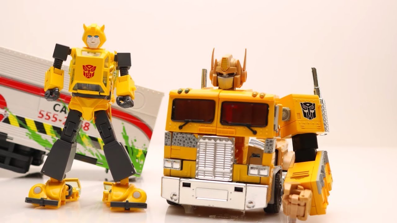  Transformers  Movie Stop motion Mainan  Bumblebee Dropkick 