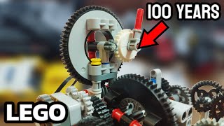 Lego Technic 1 Rotation Per 100 Years Machine // Лего Техник редуктор 1 : 1000000000