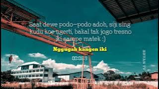 Story wa lagu Jawa - Nitip kangen