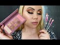 *New*Wander Beauty Gateway Eye and Face Palette/Review/Tutorial/Look + Glamierre Pink Luxe brush set