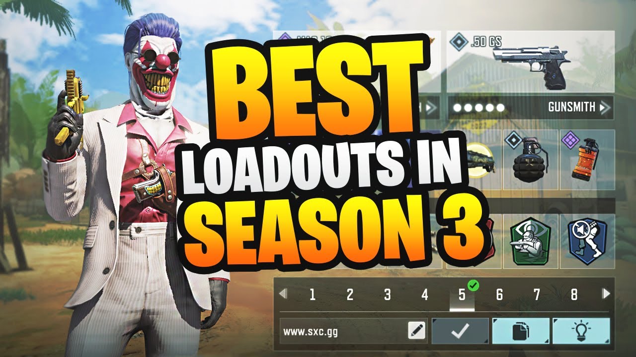Top Ten Weapons in Season 3 for Cod Mobile! BEST GUNSMITH FOR CODM!
