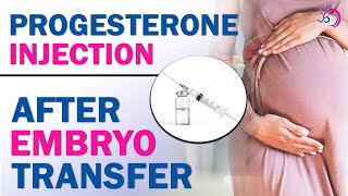 🔰 प्रोजेस्टेरोन इंजेक्शन क्यों और कैसे लगाये जाते है?✅Progesterone Injection After Embryo Transfer screenshot 5