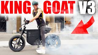 The King Goat V3 is a 65 MPH MONSTER