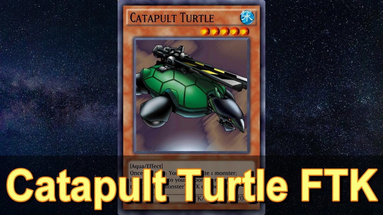[YuGiOh! Duel Links] Catapult Turtle FTK YouTube