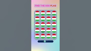 How Fast Can You Find the Odd Flag? Try Now!