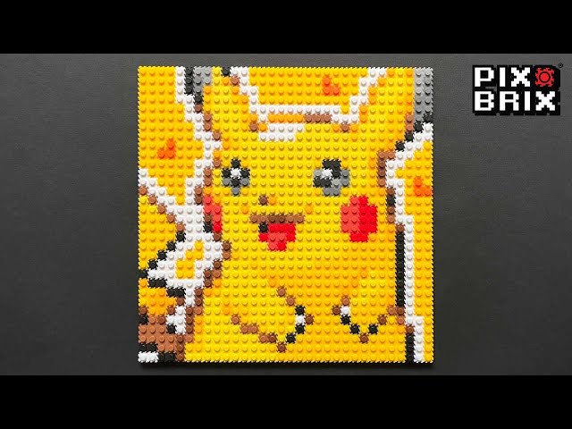 Mimikyu Pokémon Pixel Art - Pix Brix Instructions 